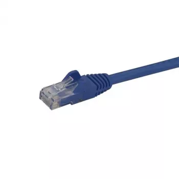 StarTech.com Cabo Ethernet CAT6 de 5m – azul Cabo Ethernet Gigabit CAT 6 – 250MHz 100W PoE RJ45 UTP cabo de rede/patch sem patilha com alívio de tensão testado individualmente