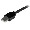 StarTech.com Cabo de extensão ativo USB 2.0 de 15m - M/F, 15 m, USB A, USB A, USB 2.0, macho/fêmea, preto