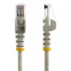 StarTech.com Cabo de patch Cat5e com fichas RJ45 sem patilha – 15 m, cinzento
