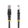 StarTech.com Cabo de patch Cat5e com fichas RJ45 moldadas – 15 m – preto