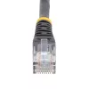 StarTech.com Cabo de patch Cat5e com fichas RJ45 moldadas – 15 m – preto