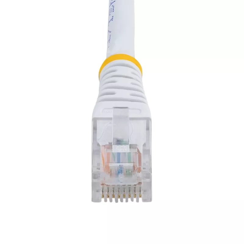 StarTech.com Cabo de patch Cat5e branco moldado RJ45 UTP Cat 5e de 15m - Cabo de patch de 15 m