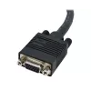 StarTech.com Cabo de extensão de vídeo VGA coaxial de monitor de alta resolução de 15m – HD15 M/F