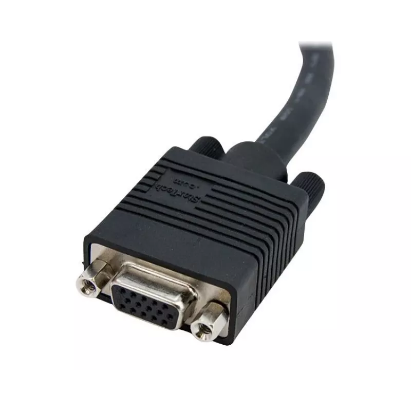 StarTech.com Cabo de extensão de vídeo VGA coaxial de monitor de alta resolução de 15m – HD15 M/F