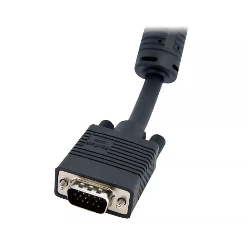 StarTech.com Cabo de extensão de vídeo VGA coaxial de monitor de alta resolução de 15m – HD15 M/F