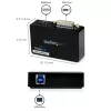 StarTech.com Adaptador USB 3.0 para HDMI / DVI - 2048 x 1152, 3.2 Gen 1 (3.1 Gen 1), USB Type-B, saída DVI, saída HDMI, 2048 x 1152 píxeis