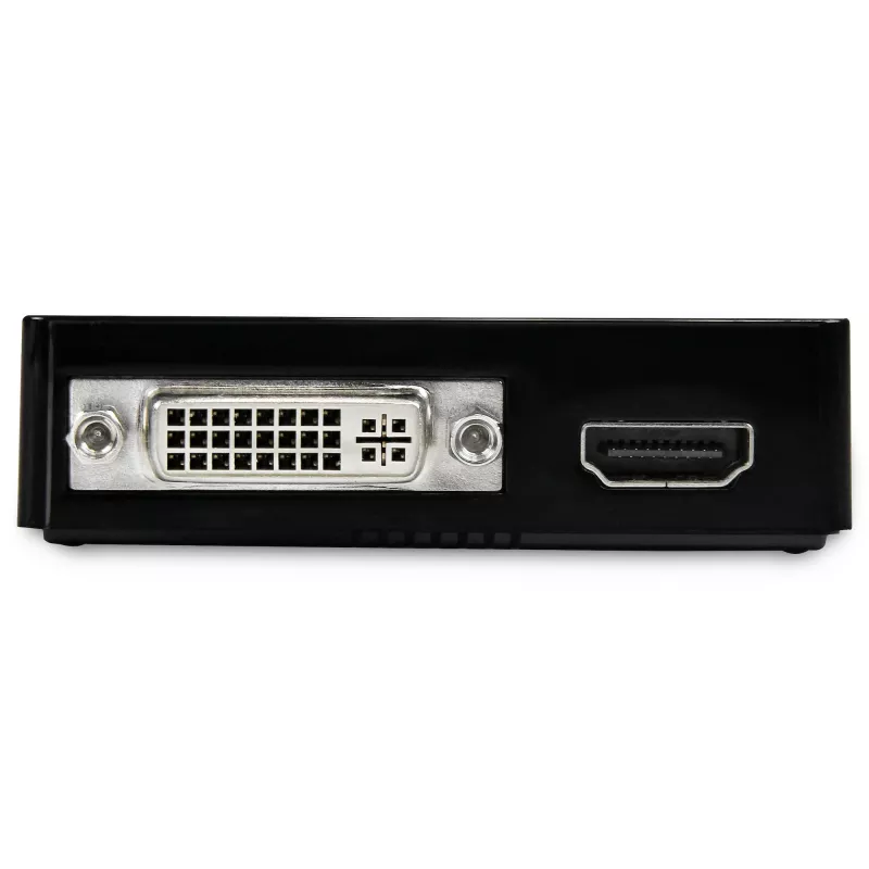 StarTech.com Adaptador USB 3.0 para HDMI / DVI - 2048 x 1152, 3.2 Gen 1 (3.1 Gen 1), USB Type-B, saída DVI, saída HDMI, 2048 x 1152 píxeis