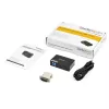 StarTech.com Adaptador USB 3.0 para HDMI / DVI - 2048 x 1152, 3.2 Gen 1 (3.1 Gen 1), USB Type-B, saída DVI, saída HDMI, 2048 x 1152 píxeis