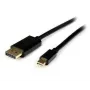 StarTech.com Cabo Mini DisplayPort para DisplayPort 1.2 de 4m (13ft) - Cabo adaptador Mini DisplayPort para DisplayPort 4K x 2K UHD - Cabo Mini DP para DP para monitor - Cabo conversor mDP para DP