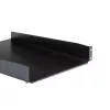 StarTech.com Prateleira de rack para servidor 2U – Prateleira de montagem em rack extensível universal para rack e armário de equipamento de rede de 19 polegadas – Aço de alta resistência – Capacidade de carga 22,6 kg – Bandeja de 22 polegadas de profundidade, preto