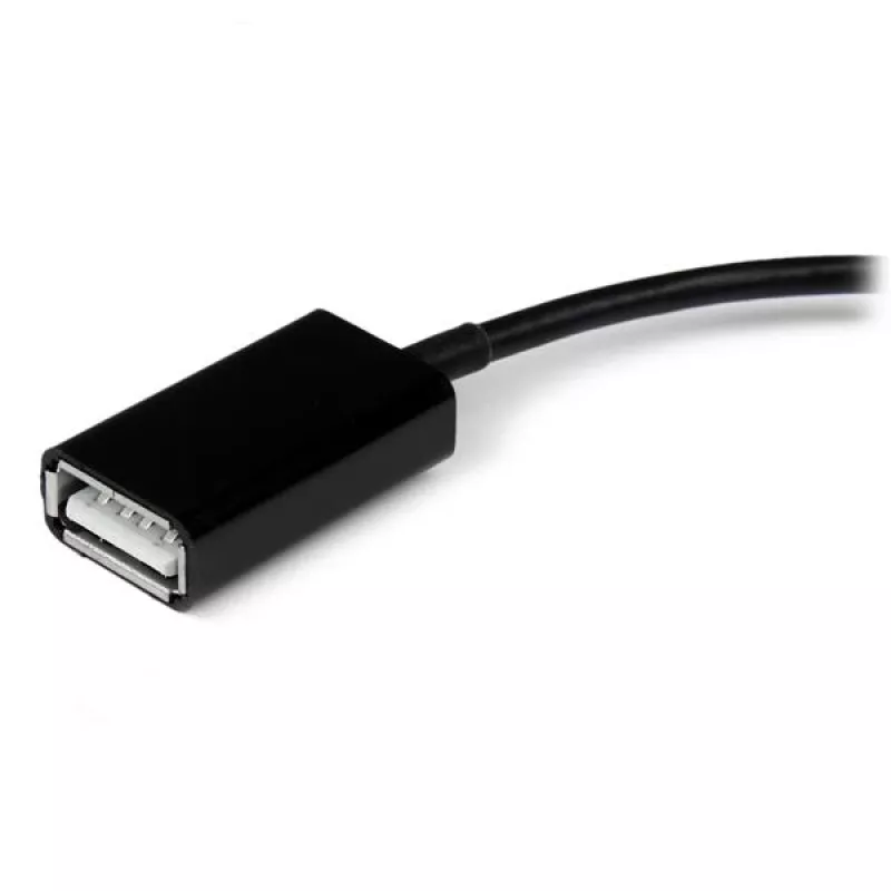 StarTech.com Cabo adaptador USB OTG para Samsung Galaxy Tab, 0,1524 m, Samsung 30p, USB A, preto, macho, fêmea