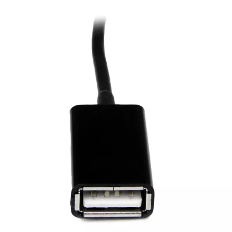 StarTech.com Cabo adaptador USB OTG para Samsung Galaxy Tab, 0,1524 m, Samsung 30p, USB A, preto, macho, fêmea