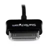 StarTech.com Cabo adaptador USB OTG para Samsung Galaxy Tab, 0,1524 m, Samsung 30p, USB A, preto, macho, fêmea
