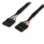 StarTech.com Cabo interno de 61 cm USB IDC de 5 pinos para header de motherboard F/F