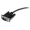 StarTech.com Cabo de extensão serial RS232 DB9 preto de 3m, reto - M/F