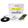 StarTech.com Adaptador de placa de rede Gigabit Ethernet PCI Express de porta dupla PCIe – PoE/PSE