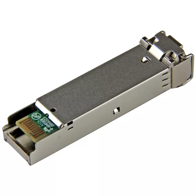 StarTech.com Módulo SFP compatível com Cisco SFP-GE-S – 1000BASE-SX – Transceptor de fibra multimodo MMF 1GbE – SFP Gigabit Ethernet 1GE – LC 550m – 850nm – DDM Cisco IE3400, IE3300, IE3200