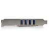 StarTech.com Placa adaptadora PCI USB 3.0 de 4 portas com conector de alimentação SATA/SP4