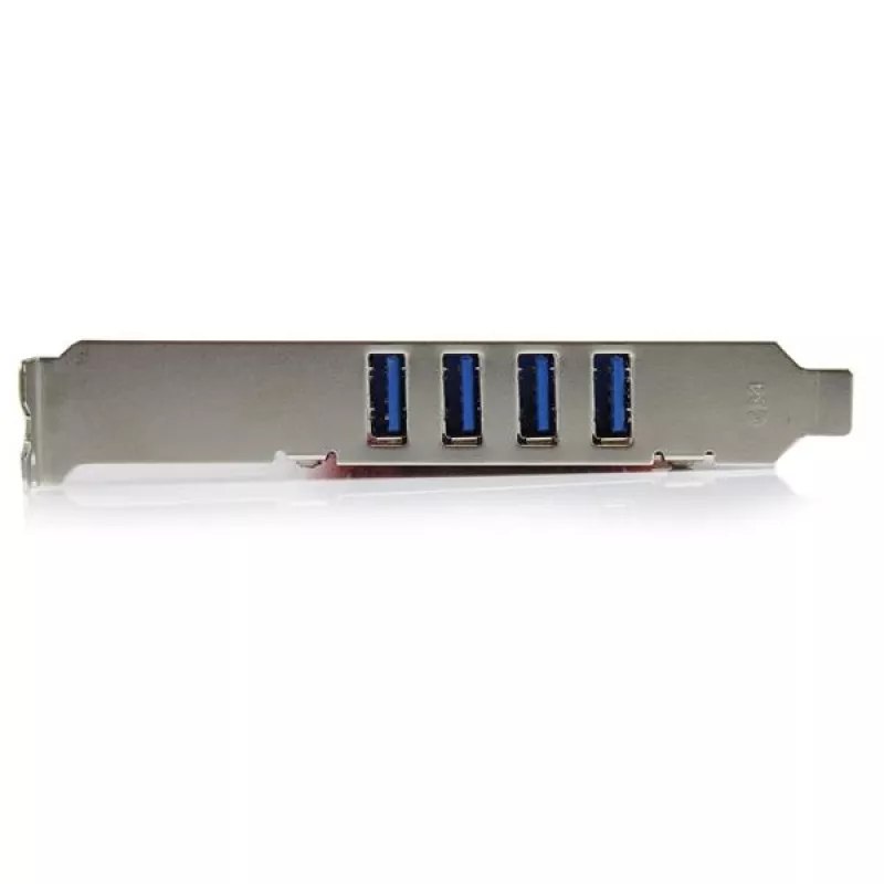 StarTech.com Placa adaptadora PCI USB 3.0 de 4 portas com conector de alimentação SATA/SP4