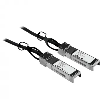 StarTech.com Cabo de ligação direta Twinax SFP+ para SFP+ de 5 m 10G compatível com Cisco SFP-H10GB-CU5M – DAC de cobre SFP+ 10GbE 10 Gbit/s passivo de baixo consumo módulo Mini GBIC/transceptor DAC Firepower ASR920 ASR9000