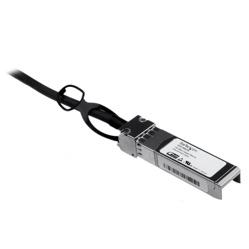 StarTech.com Cabo de ligação direta Twinax SFP+ para SFP+ de 2 m 10G compatível com SFP-H10GB-CU2M – DAC de cobre SFP+ 10GbE 10 Gbit/s passivo de baixo consumo módulo Mini GBIC/transceptor DAC Firepower ASR920 ASR9000