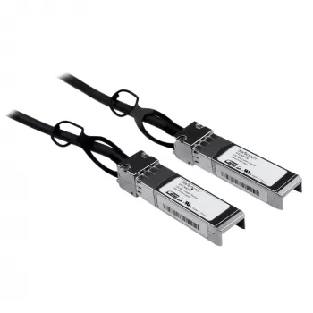 StarTech.com Cabo de ligação direta Twinax SFP+ para SFP+ de 1 m 10G compatível com Cisco SFP-H10GB-CU1M – DAC de cobre SFP+ 10GbE 10 Gbit/s passivo de baixo consumo módulo Mini GBIC/transceptor DAC Firepower ASR920 ASR9000