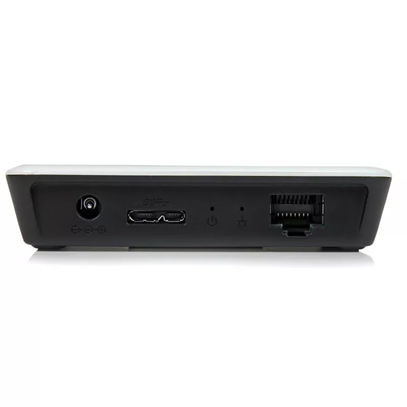 StarTech.com Adaptador de rede USB 3.0 para Gigabit Ethernet NIC com hub de 3 portas – branco