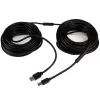 StarTech.com Cabo USB 2.0 ativo A para B de 20 m, cabo USB longo, cabo de impressora USB, 1x USB A (M), 1x USB B (M), preto