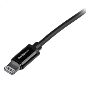 StarTech.com Cabo USB para Lightning de 1 m – Cabo de carregamento iPhone/iPad/iPod – Cabo Lightning para USB de alta velocidade – Certificado Apple MFi – preto