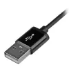 StarTech.com Cabo USB para Lightning de 1 m – Cabo de carregamento iPhone/iPad/iPod – Cabo Lightning para USB de alta velocidade – Certificado Apple MFi – preto