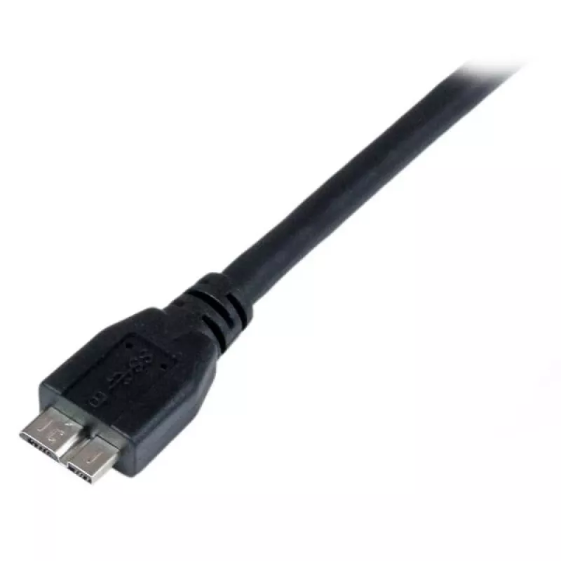StarTech.com Cabo SuperSpeed USB 3.0 certificado de 1 m (3 pés) A para Micro B – M/M