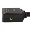 StarTech.com Comutador KVM de cabo USB HDMI de 2 portas com áudio e comutador remoto – alimentado por USB