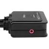 StarTech.com Comutador KVM de cabo USB HDMI de 2 portas com áudio e comutador remoto – alimentado por USB