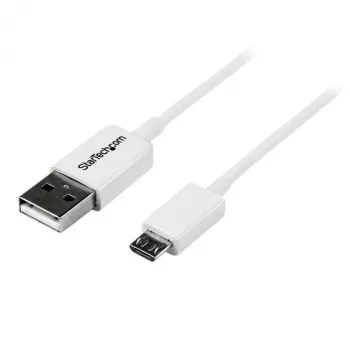 StarTech.com Cabo Micro-USB de 0,5 m branco – A para Micro B