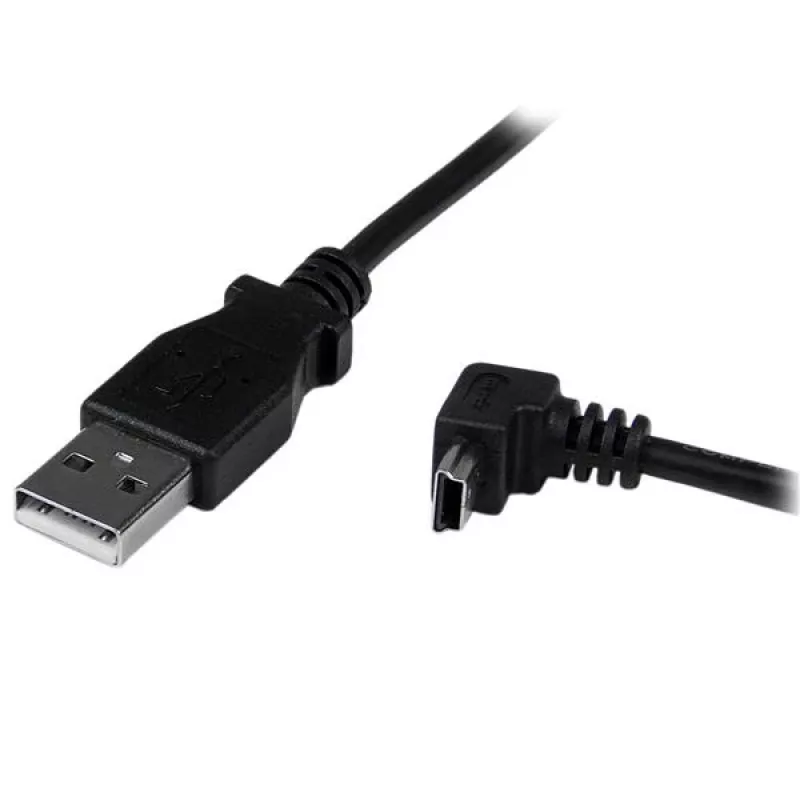 StarTech.com Cabo Mini-USB de 2 m – A para Mini-B angular, 2 m