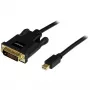 StarTech.com Cabo Mini DisplayPort para DVI de 3 pés (0,9 m) – Cabo adaptador Mini DP para DVI – Vídeo 1080p – Passivo mDP 1.2 para DVI-D Single Link – mDP ou Thunderbolt 1/2 Mac/PC para monitor DVI