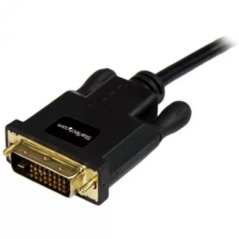StarTech.com Cabo Mini DisplayPort para DVI de 3 pés (0,9 m) – Cabo adaptador Mini DP para DVI – Vídeo 1080p – Passivo mDP 1.2 para DVI-D Single Link – mDP ou Thunderbolt 1/2 Mac/PC para monitor DVI