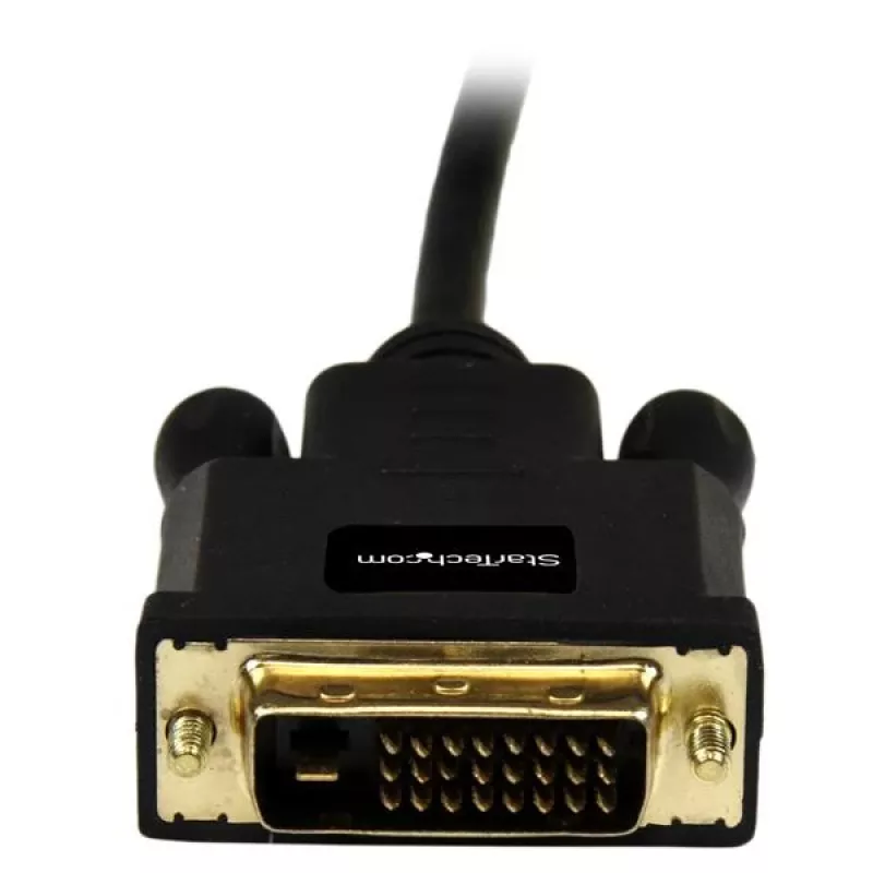 StarTech.com Cabo Mini DisplayPort para DVI de 3 pés (0,9 m) – Cabo adaptador Mini DP para DVI – Vídeo 1080p – Passivo mDP 1.2 para DVI-D Single Link – mDP ou Thunderbolt 1/2 Mac/PC para monitor DVI