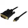 StarTech.com Cabo Mini DisplayPort para DVI de 3 m – Cabo adaptador Mini DP para DVI – Vídeo 1080p – Passivo mDP 1.2 para DVI-D Single Link – mDP ou Thunderbolt 1/2 Mac/PC para monitor DVI