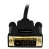 StarTech.com Cabo Mini DisplayPort para DVI de 3 m – Cabo adaptador Mini DP para DVI – Vídeo 1080p – Passivo mDP 1.2 para DVI-D Single Link – mDP ou Thunderbolt 1/2 Mac/PC para monitor DVI