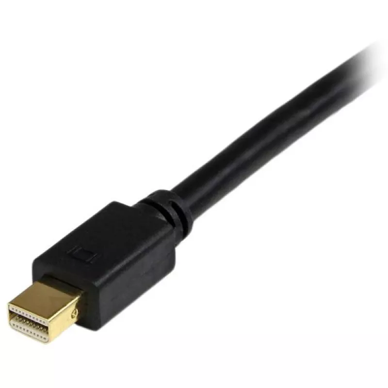 StarTech.com Cabo Mini DisplayPort para DVI de 3 m – Cabo adaptador Mini DP para DVI – Vídeo 1080p – Passivo mDP 1.2 para DVI-D Single Link – mDP ou Thunderbolt 1/2 Mac/PC para monitor DVI