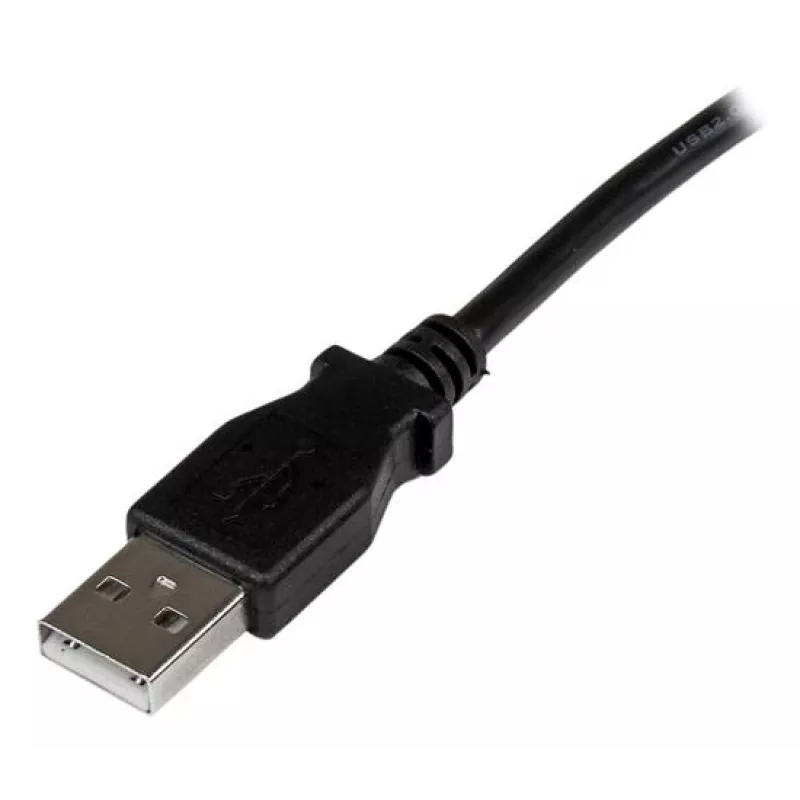 StarTech.com Cabo USB 2.0 de 1 m A para B angular – M/M, 1 m, USB A, USB B, USB 2.0, macho/macho, preto