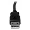 StarTech.com Cabo USB 2.0 de 1 m A para B angular – M/M, 1 m, USB A, USB B, USB 2.0, macho/macho, preto