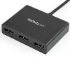 StarTech.com Adaptador multi-monitor de 3 portas – Hub MST Mini DisplayPort para DisplayPort, Dual 4K 30Hz e 1x 1080p – Divisor de vídeo para modo de ambiente de trabalho expandido apenas no Windows – mDP 1.2 para 3x DP