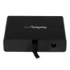 StarTech.com Adaptador multi-monitor de 3 portas – Hub MST DisplayPort 1.2 para Dual 4K 30 Hz e 1x 1080p – Divisor de vídeo para modo de ambiente de trabalho expandido apenas em PCs Windows – DP para 3x monitores DP