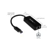 StarTech.com Adaptador USB 3.0 para Gigabit Ethernet NIC com porta USB – preto