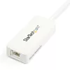 StarTech.com Adaptador USB 3.0 para Gigabit Ethernet NIC com porta USB – branco