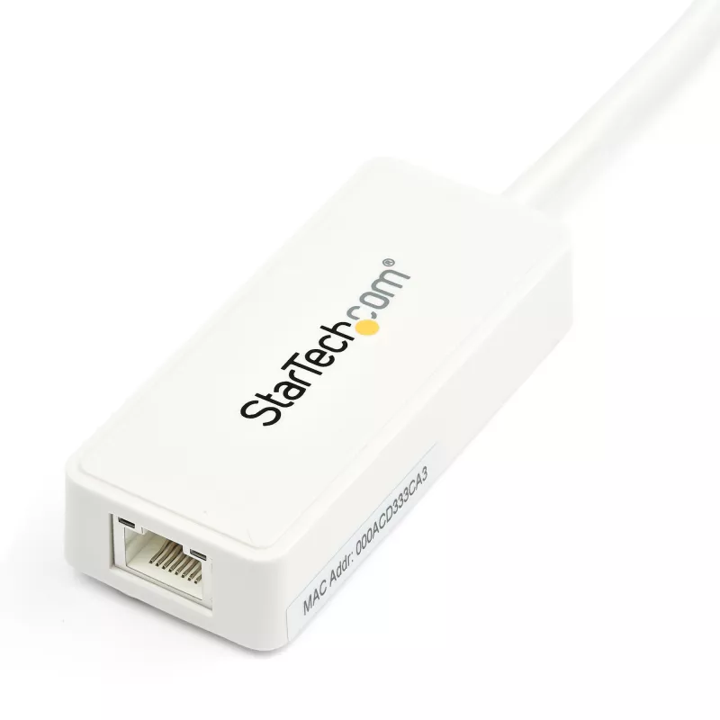 StarTech.com Adaptador USB 3.0 para Gigabit Ethernet NIC com porta USB – branco