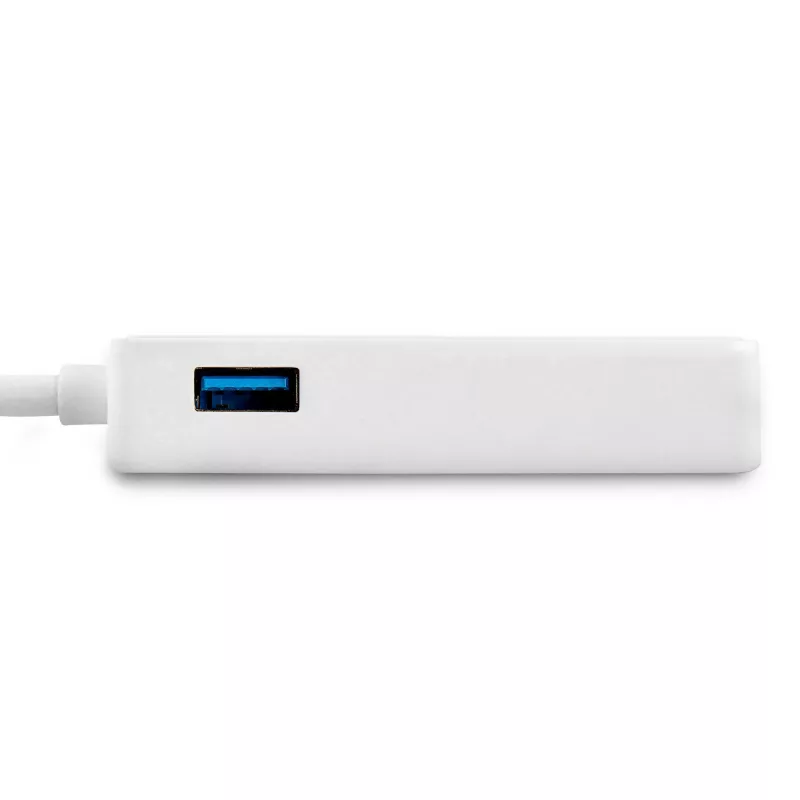 StarTech.com Adaptador USB 3.0 para Gigabit Ethernet NIC com porta USB – branco