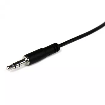 StarTech.com Cabo de áudio de extensão estéreo de 3,5 mm fino de 2 m – M/F